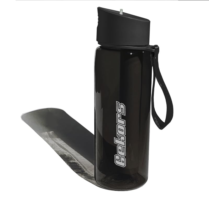 Gekors 4-Stage Water Filter Bottle,22oz,Black