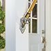 Evergreen Flag Bracket Two-Position 45 and 90 Deg | Aluminum | Silver | Hardware Incl | Outdoor Home and Garden Décor | Residential or Commercial | Wood Metal Plastic Pole - Not Included
