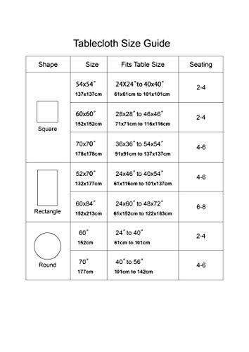 5 Biscaynebay+Resistant+Tablecloths+Kitchen+Rectangle