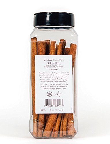 Rodelle Cinnamon Sticks, 8 Ounce