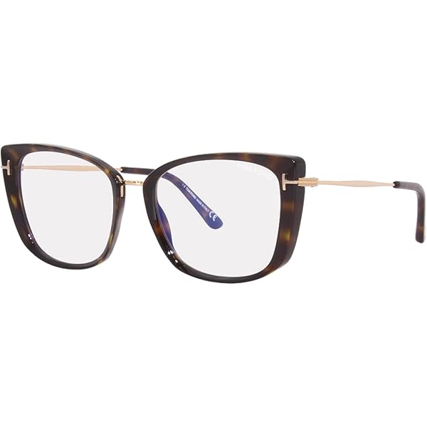Amazon.com: Tom Ford TF5882-B 056 Eyeglasses Women's Dark