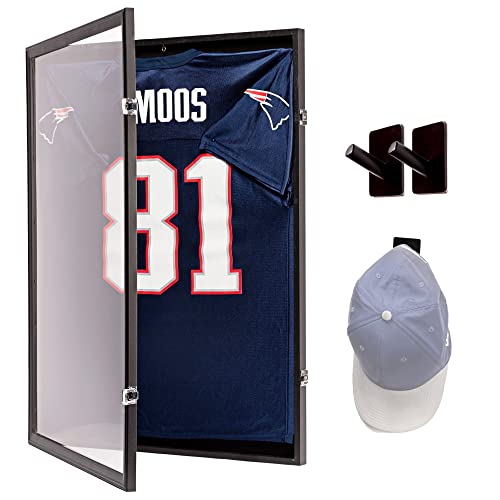 Football Jersey Frame Display Case Strong MDF Wood Jersey Display