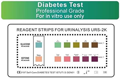 10 Parameter Urine Test Strips | Diabetes Tests X 25 - View #7