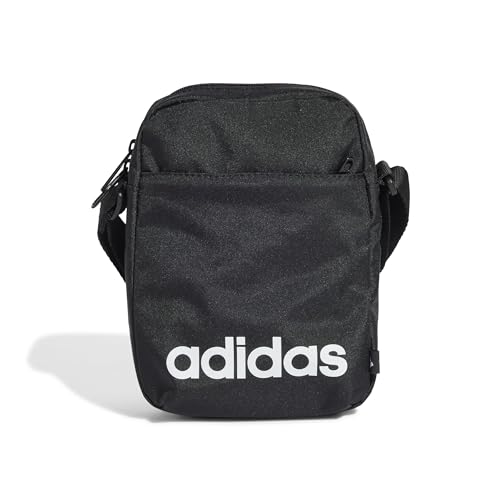adidas Unisex LINEAR Organizer, Black/White, One Size thumbnail 1