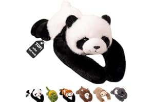 Weighted Panda Plush Pillow, Soft Plush Cushion with Weighted Arms for Comfort Support, Cute Panda Decorative Pillow for Sofa