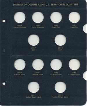 Trust Territories & D.C. Page Whitman For territories quarter P&D