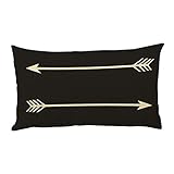 Generic Rectangle Colorful Arrow Print Sofa Bed Home Decor Pillow Case Cushion Cover 12 x 20 Inches