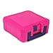 Delicious Agent Insulated Lunch Box with Snap in Ice Pack, Dishwasher Safe Pink