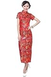 COCONEEN Elegant Chinese Qipao Traditional Cheongsam Dresses