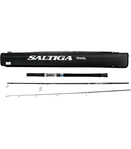 Amazon.com : Daiwa 21 Black Label Travel C61XXH-5/SB Bass Fishing