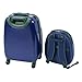 Custpromo 2 pcs ABS Kids Suitcase Lightweight Backpack Luggage Set 16