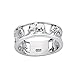 CloseoutWarehouse 925 Sterling Silver Elephant Family Migration Ring (Comes in Colors)