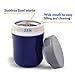 Stainless Steel Lunch Container | 13 OZ (380 ml) BPA Free Food Jar Keeps Your Food Hot or Cold - Eco-friendly, Insulated Food Jar | by Zell