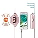 JETech Wireless FM Transmitter Radio Car Kit for Smart Phones Bundle with 3.5mm Audio Plug and Car Charger (Rose)