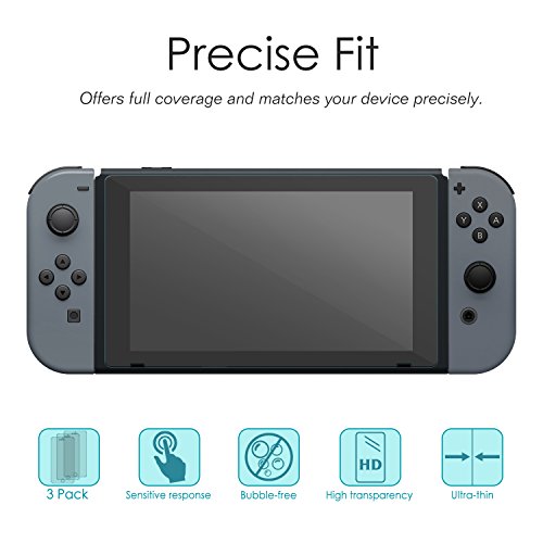 MoKo-Nintendo-Switch-Screen-Protector3-Pack-HD-Clear-Anti-Fingerprint-Anti-Bubble-Film-for-Gaming-Nintendo-Switch-2017
