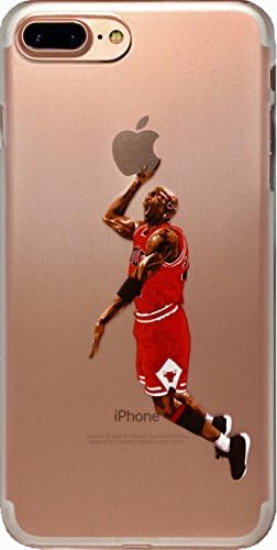 ECHC Favorite Basketball Player Hard Plastic iPhone Case (Jordan Red, iPhone 6 Plus)