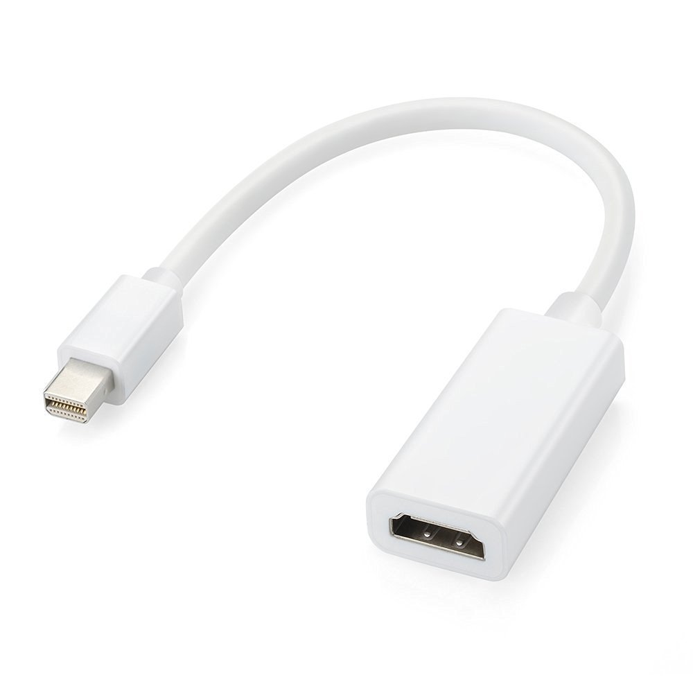 Master Cables Thunderbolt Mini Display Port to HDMI Adapter Audio Video Converter - Effortlessly Transmit Audio and Video Signals with this Compact Converter