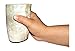 Genuine Large Handmade Drinking Ox Horn Mead Cup Goblet Authentic Medieval Inspired Drinking Vessel Cosplay, Food Safe Coating with wooden base for Beer, Ale, Mead, Shot Glass set of 2