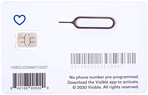 Visible Wireless SIM Card | As Low as $25/mo Unlimited Data Prepaid Cell Plan