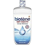 Biotene Fresh Mint Moisturizing Oral Rinse Mouthwash, Alcohol-Free, for Dry Mouth, 33.8 ounce