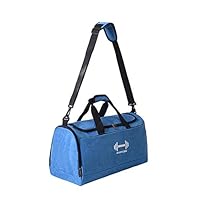 KOVIPGU Sports Gym Bag for Men Women Waterproof Travel Duffel Bag Luggage Tote Bags with Wet Pocket & Shoes Compartment