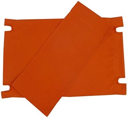 Zew Replacement UV Treated Color Durable Canvas for Bamboo Folding Directors Chairs, Pottery