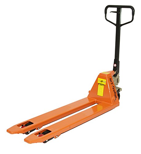 Mighty Lift ML1648 Small, Mini Specialty Pallet Jacks Trucks, 2,200 lb Capacity, 16