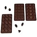 Le Silicone, Set of 3 Silicone Chocolate and Candy Molds