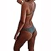 Hot Sale! AMA(TM) Women Sexy Women Bikini Set Swimwear Push-Up Padded Bra Swimsuit Beachwear (S, Green)