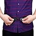 Kedofe Men Shirt Stays Shirt Lock Belt Adjustable Elastic Shirt Holder Keeps Shirt Tucked in for Police Military (Belt Style)