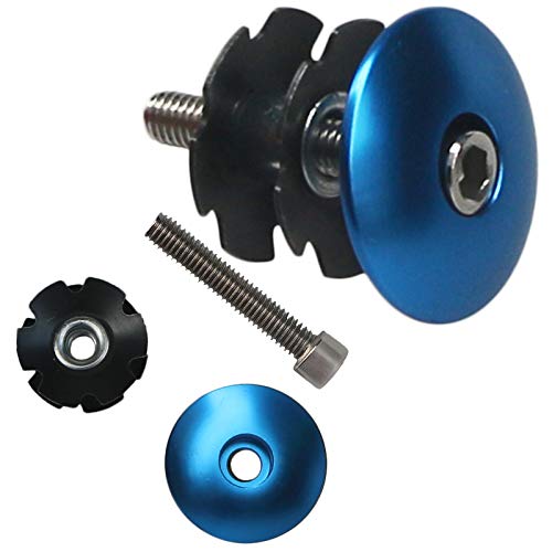 GANOPPER 1 1/8 inch Alumium Road Bike Stem Spacers MTB Headset Spacer with Bicycle Headset Top