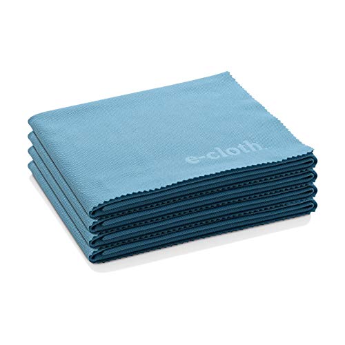 E-Cloth-Glass-Polishing-Microfiber-Cleaning-Cloth-Alaskan-Blue-4-Count
