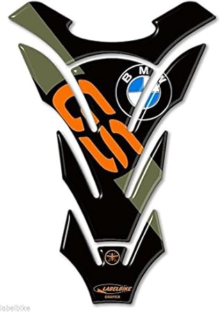 ESCLUSIVO PARASERBATOIO ADESIVI-STICKERS GEL 3D SERBATOIO compatibile con BMW GS