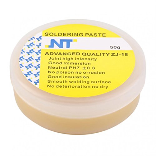 50g Rosin Soldering Flux Paste No Clean Lead Free Solder Welding Grease Cream for Phone, PC Cards and Other Sophisticated Electronic Chip-Level Flux Welding - Thumbnail 2
