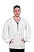 RG Costumes Men's Renaissance Shirt, Off White, One Size