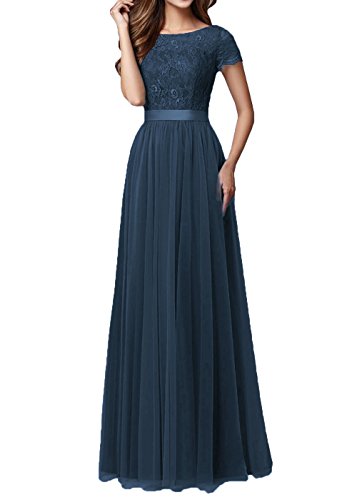 denim blue bridesmaid dresses