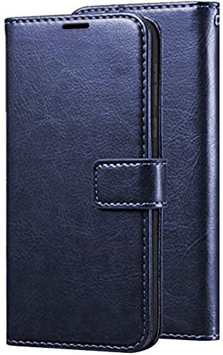 MOBICLONICS® Leather Dairy Flip Cover for Samsung Galaxy A10s-Blue