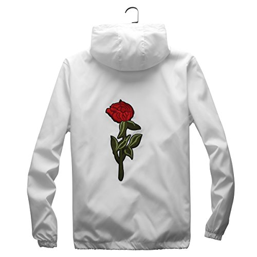Rose Floral Jacket Windbreaker 