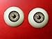 Pair of Realistic Acrylic Eyes for Halloween Props, Masks, Dolls or Bears (Gray 26mm)