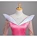 Angelaicos Womens Satin Princess Dress Halloween Cosplay Costume (M, Pink)