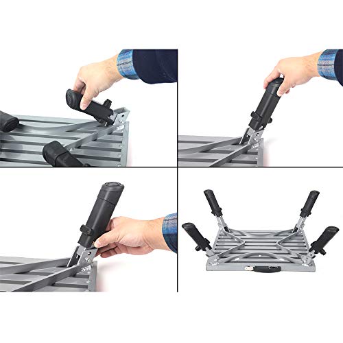 2 Folding+Adjustable+Aluminium+Reflective+Anti+Slip