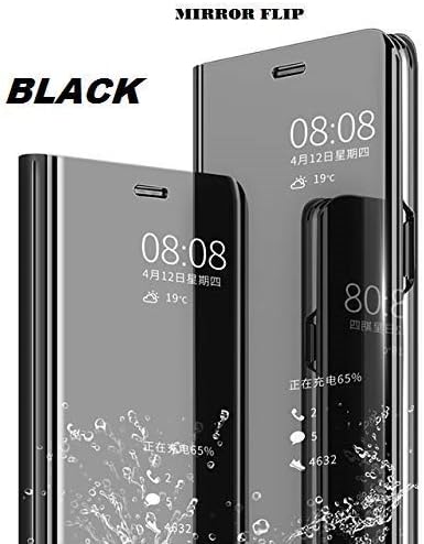 STYLUSH-Luxury Clear View Electroplate Plating Mirror Acrylic Full Body Protective Flip Case Cover for Vivo V9 / Vivo V9 Youth/Vivo V9 Pro Flip Cover(Sensor flip is not Working)