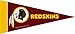 NFL Mini Washington Redskins Pennant, (2-Pack)
