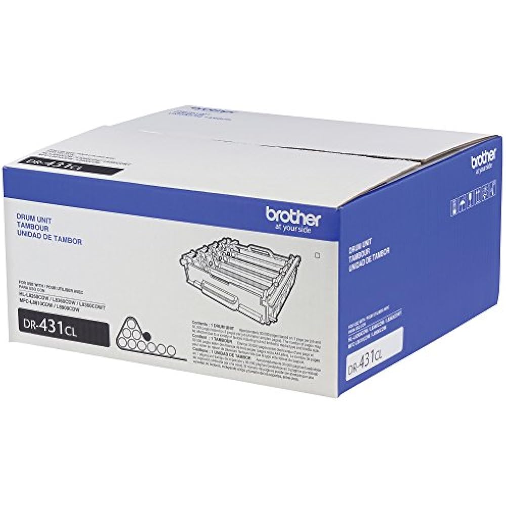 Brother Printer DR431CL Drum UnitRetail Packaging, White eBay