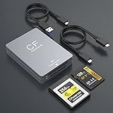 CFexpress Type B and SD Dual-Slot Card Reader, USB