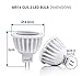 Hyperikon MR16 GU5.3 LED 7W (50W Replacement), 3000k (Soft White Glow), CRI90, 470lm, Spot Light Bulb, Dimmable - for Kitchen, Ceiling, Living Room, Track Lighting (4 Pack)
