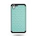 HTC Desire EYE Diamond Armor Phone Case (Teal / Black) | CoverON (Aurora) Shockproof Hybrid Crystal Bling Series | Protective Jewel Studded Dual Layer Cover for HTC Desire EYE