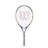 Wilson-WRT20330U-US-Open-25-Raqueta-de-Tenis-para-ninos-y-jovenes-AzulAmarillo-para-ninos-con-Altura-de-130-cm-a-145-cm