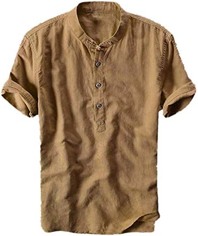 Dazlinea Summer Men's Cool and Thin Breathable Color Hanging Dyed Gradient Cotton Shirt