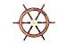 TUP The Urban Port Finely Designed Sheesham Wood and Brass Ship Wheel, 24